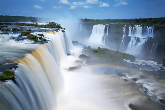 ARG Argentina Iguazu Falls Sunsinger