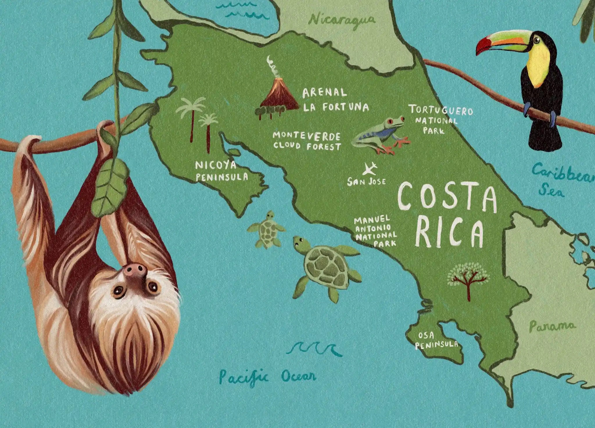 Where to go in Costa Rica - Natural World Safaris