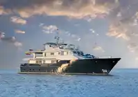 South America Ecuador Galapagos Galapagos Explorer Exterior Angle View No Branding