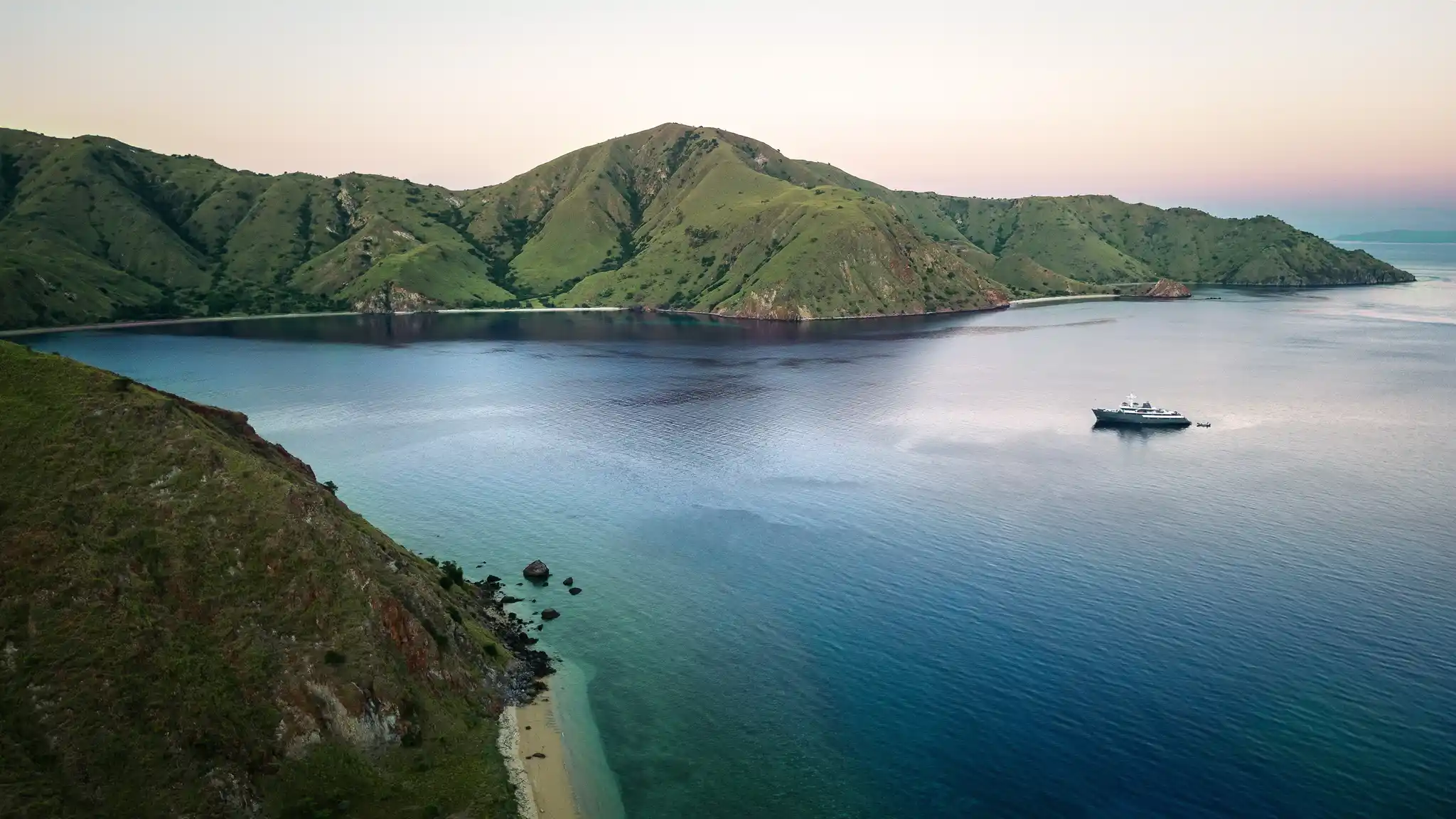 Aqua Blu Landscape Copia