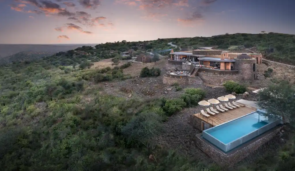 Kenya Suyian Lodge Aerial View