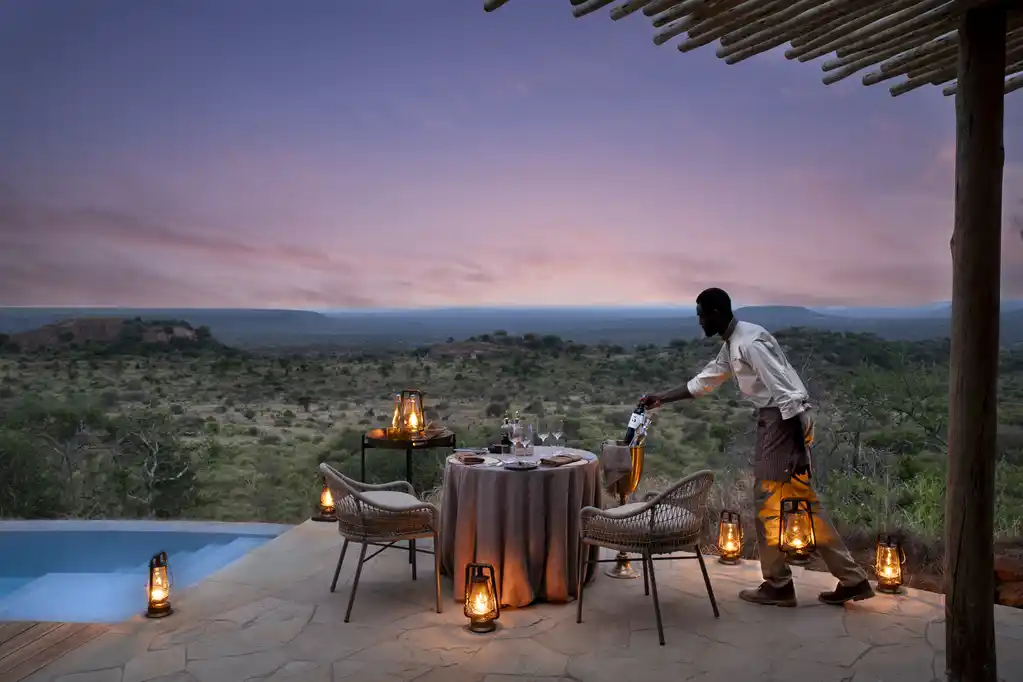 Kenya Suyian Lodge Suite Deck