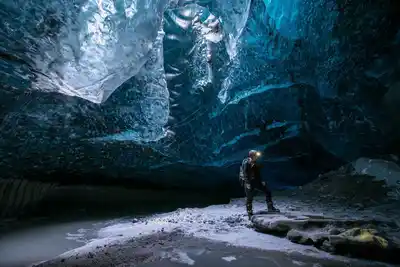 South East Ice Cave Brei Amerkurjo Kull Glacier Helen Maria Bjo Rnsdo Ttir Hidden Iceland