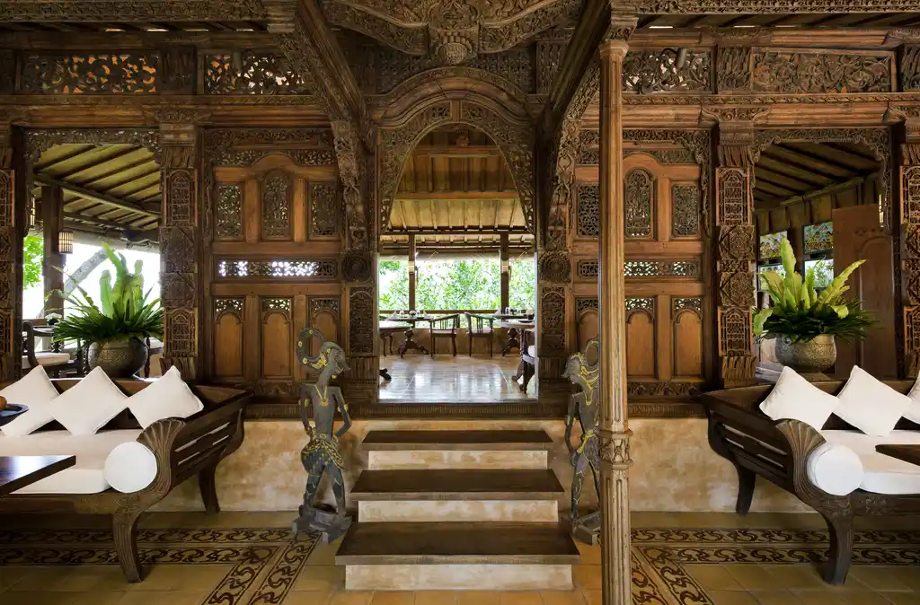 Kudus House Restaurant Terrace Como Shambhala Ubud Indonesia Como