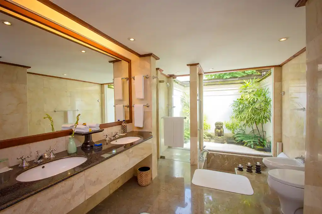 Lanai Bathroom The Oberoi Seminyak Bali Indonesia
