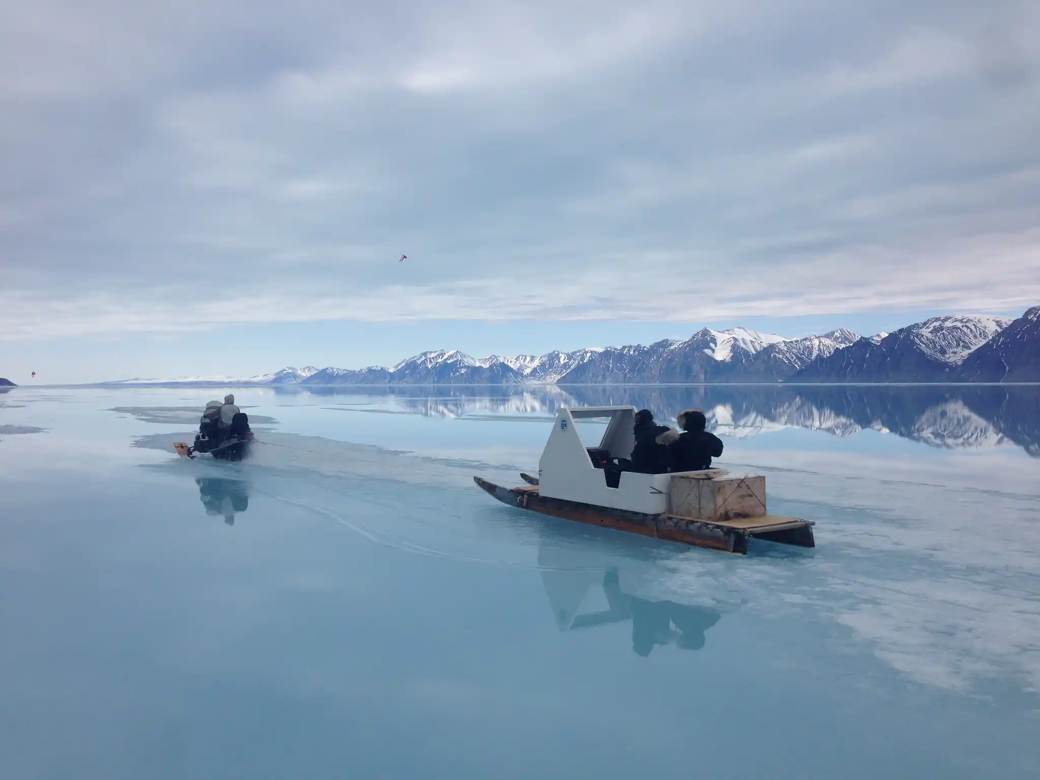 Floe Edge Sledding