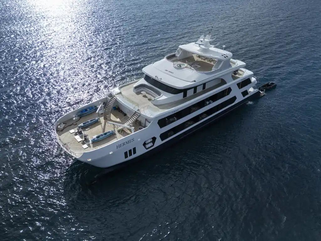 Panoramic Hermes Galapagos Mega Catamaran