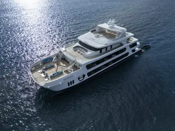 Panoramic Hermes Galapagos Mega Catamaran