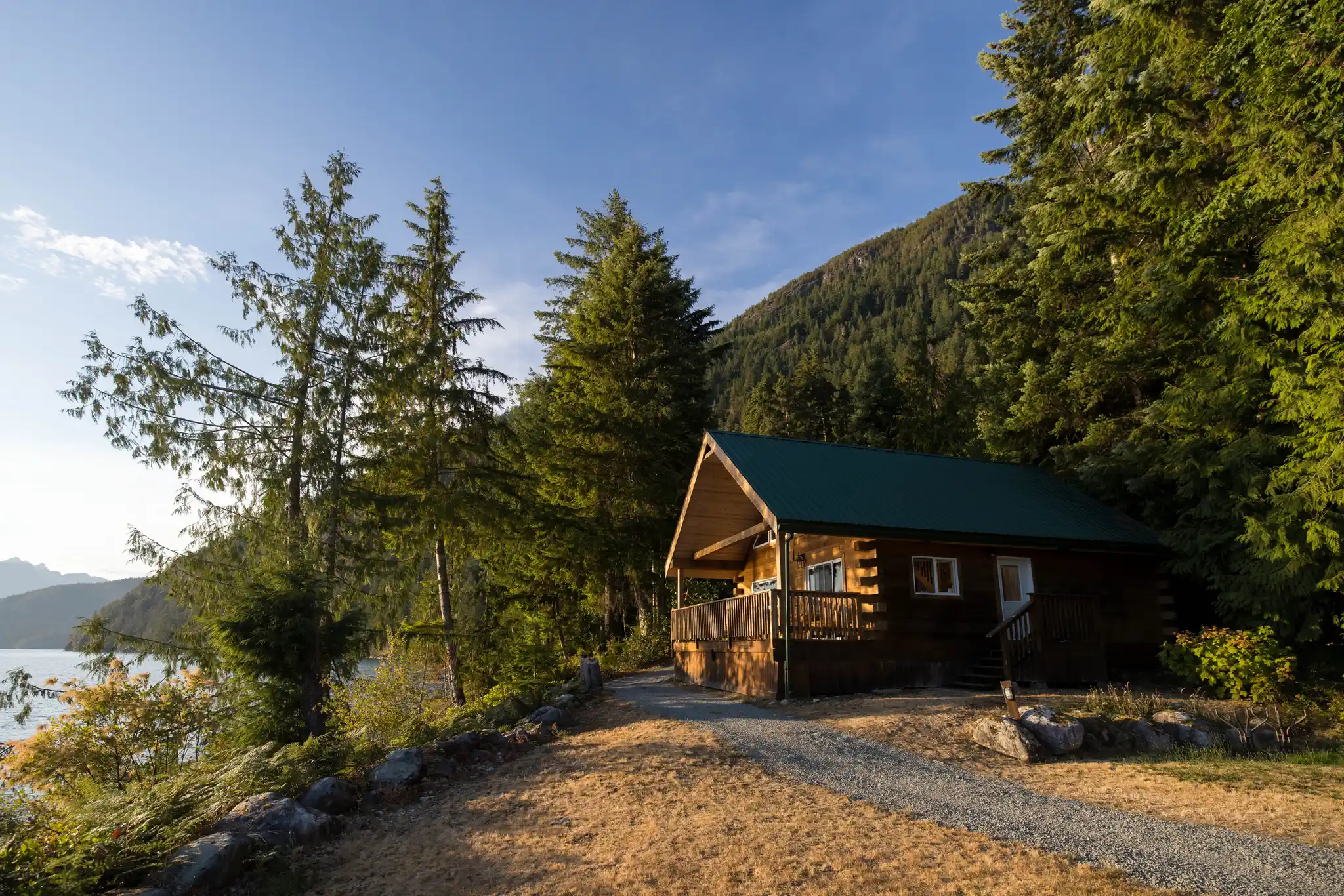 Oceanside Two Bedroom Cabin Klahoose Wildernes Resort