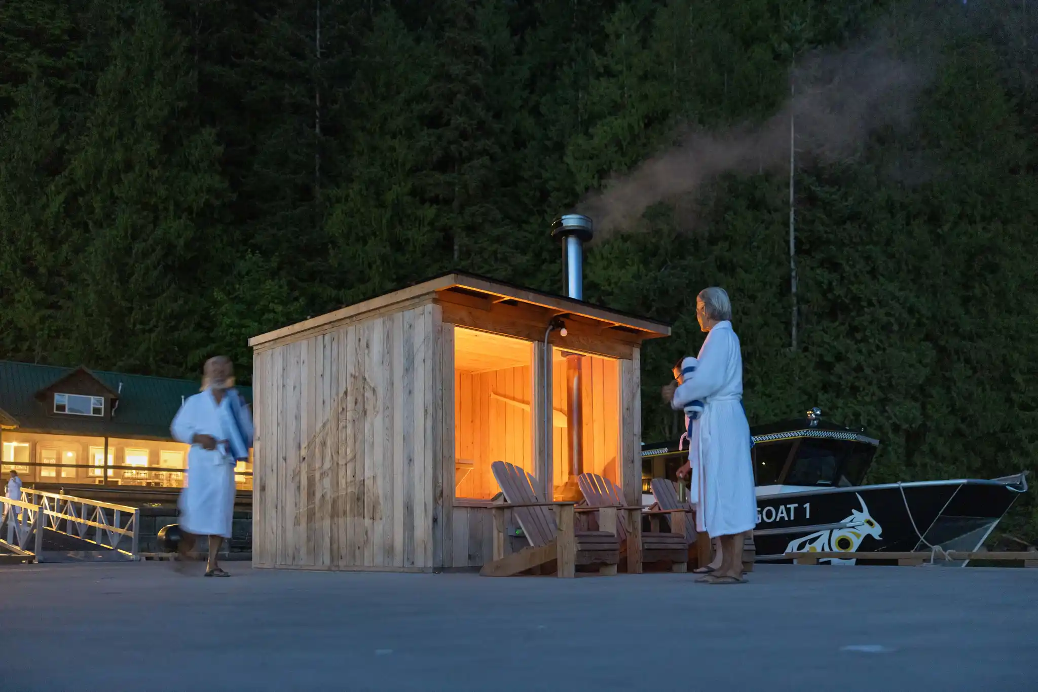 The Woodfire Cedar Sauna
