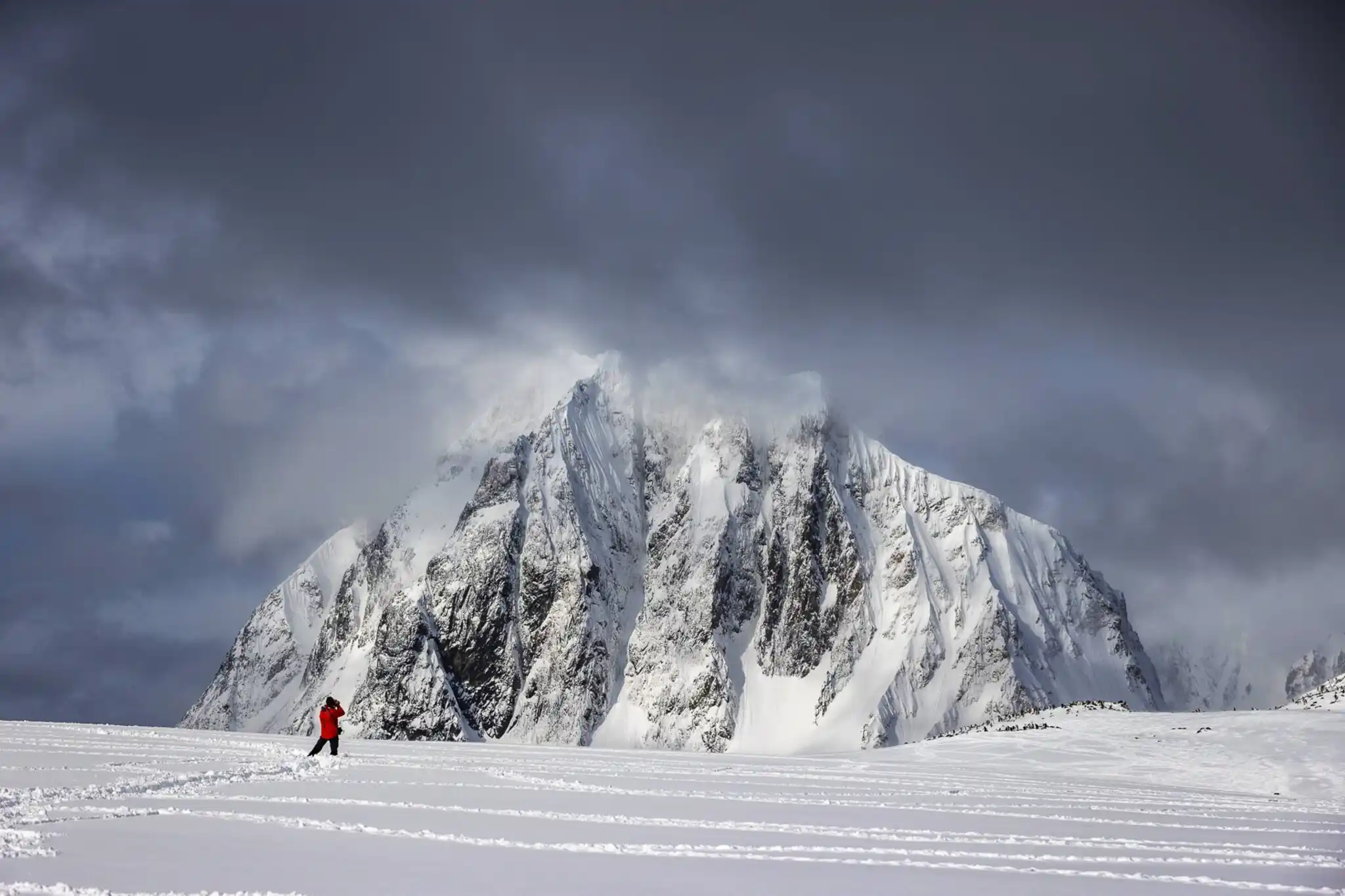 Photographer On Booth Island Antarctic Peninsula Richard Ianson Min Scaled