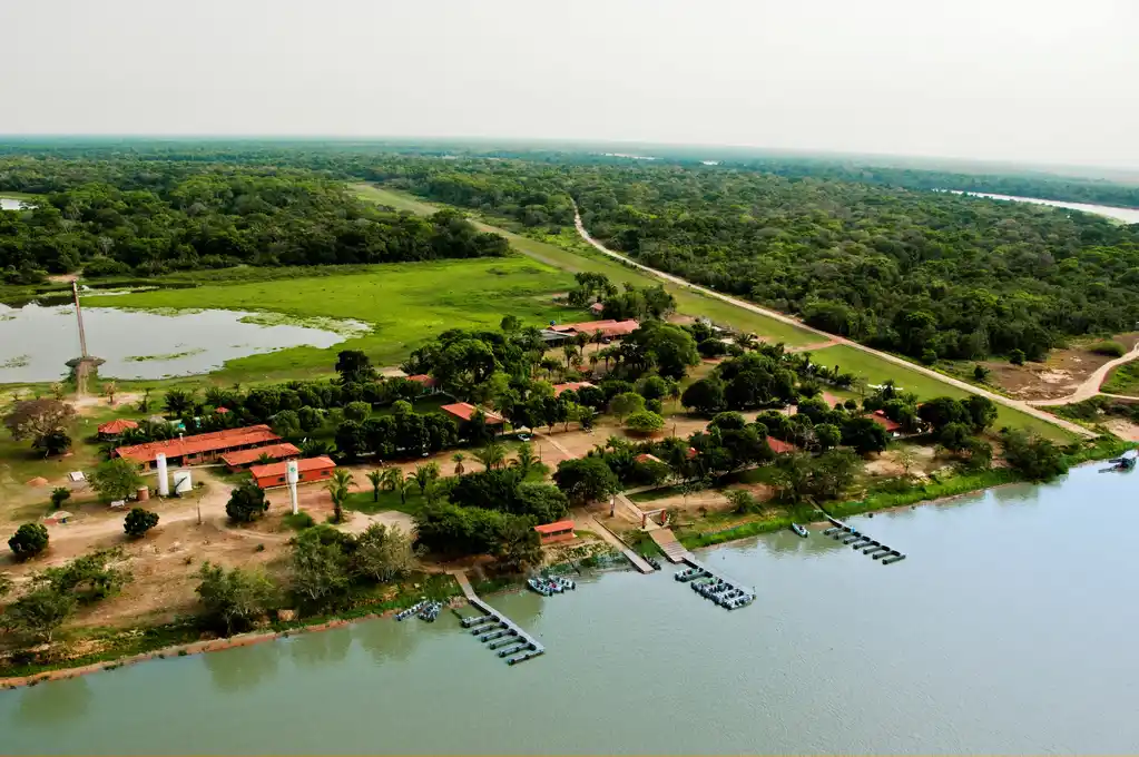 Hotel Pantanal Norte Aerial View