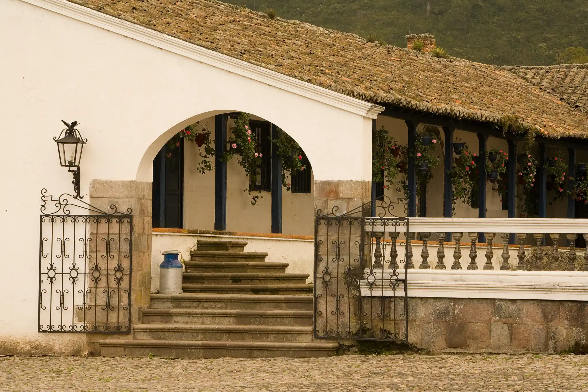 Arch View Hacienda Zuleta Ecuador Direct