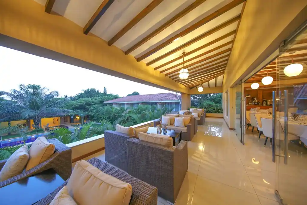 Uganda No 5 Boutique Hotel Dining Area View