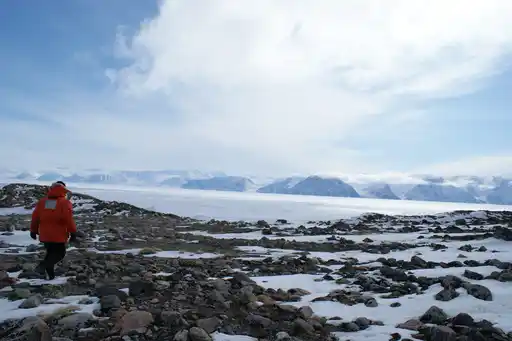 Arctic Canada Landscape Walking